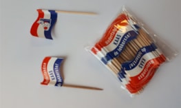 Kaasprikkers Nederlandse vlag