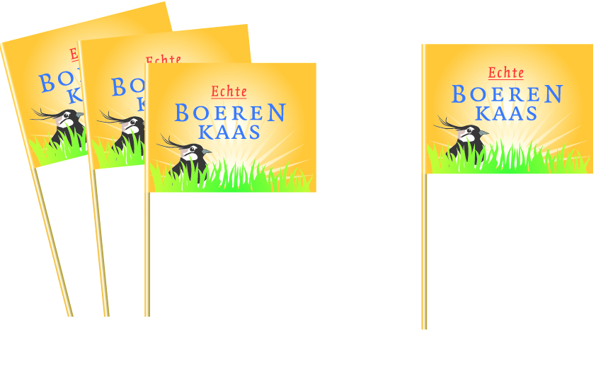 Boerenkaas kaasprikkers