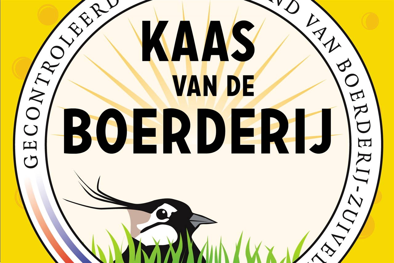 Kaas van de boerderij vlag