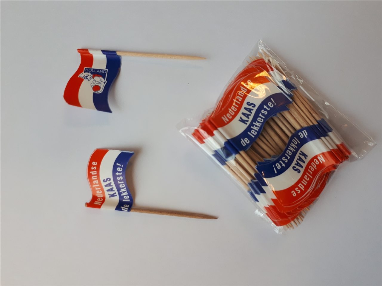Kaasprikkers Nederlandse vlag